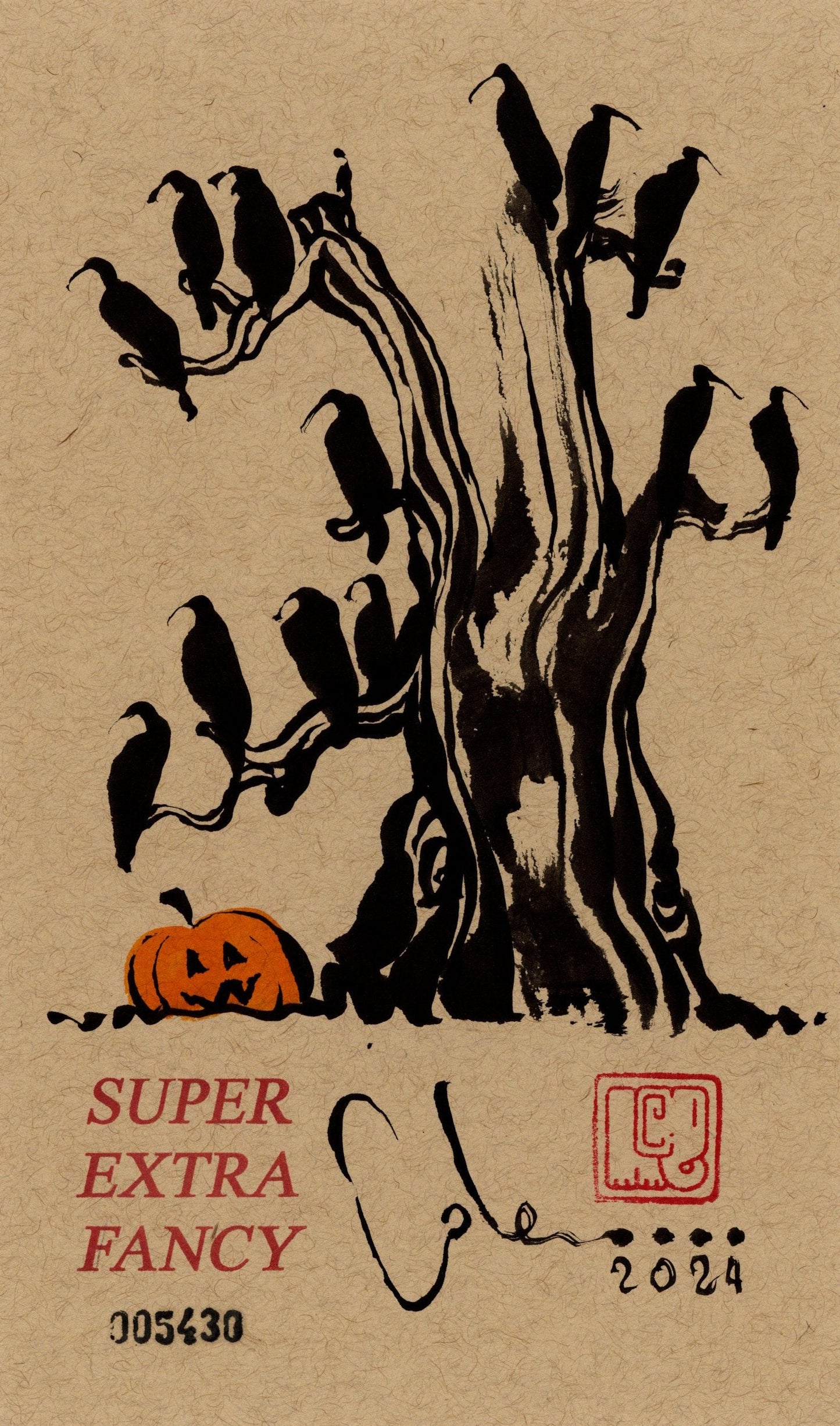 XS. Seasonal Drawing (5x8.5") Hand-Made Art !!!