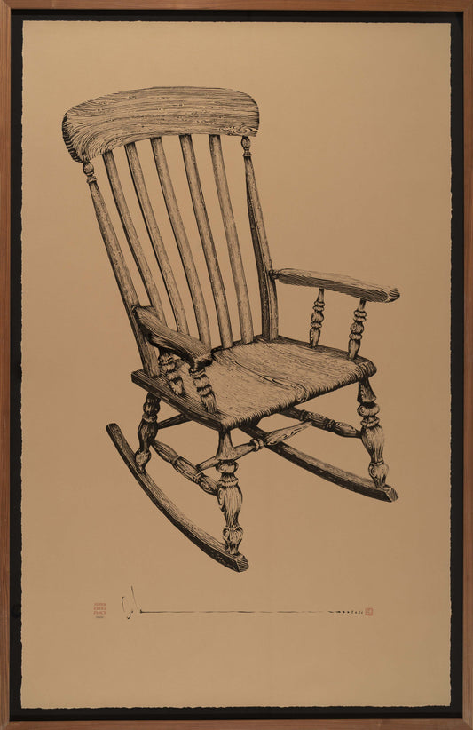Framed Rocking Chair #5000 (45x72") SXF Milestone Drawing!