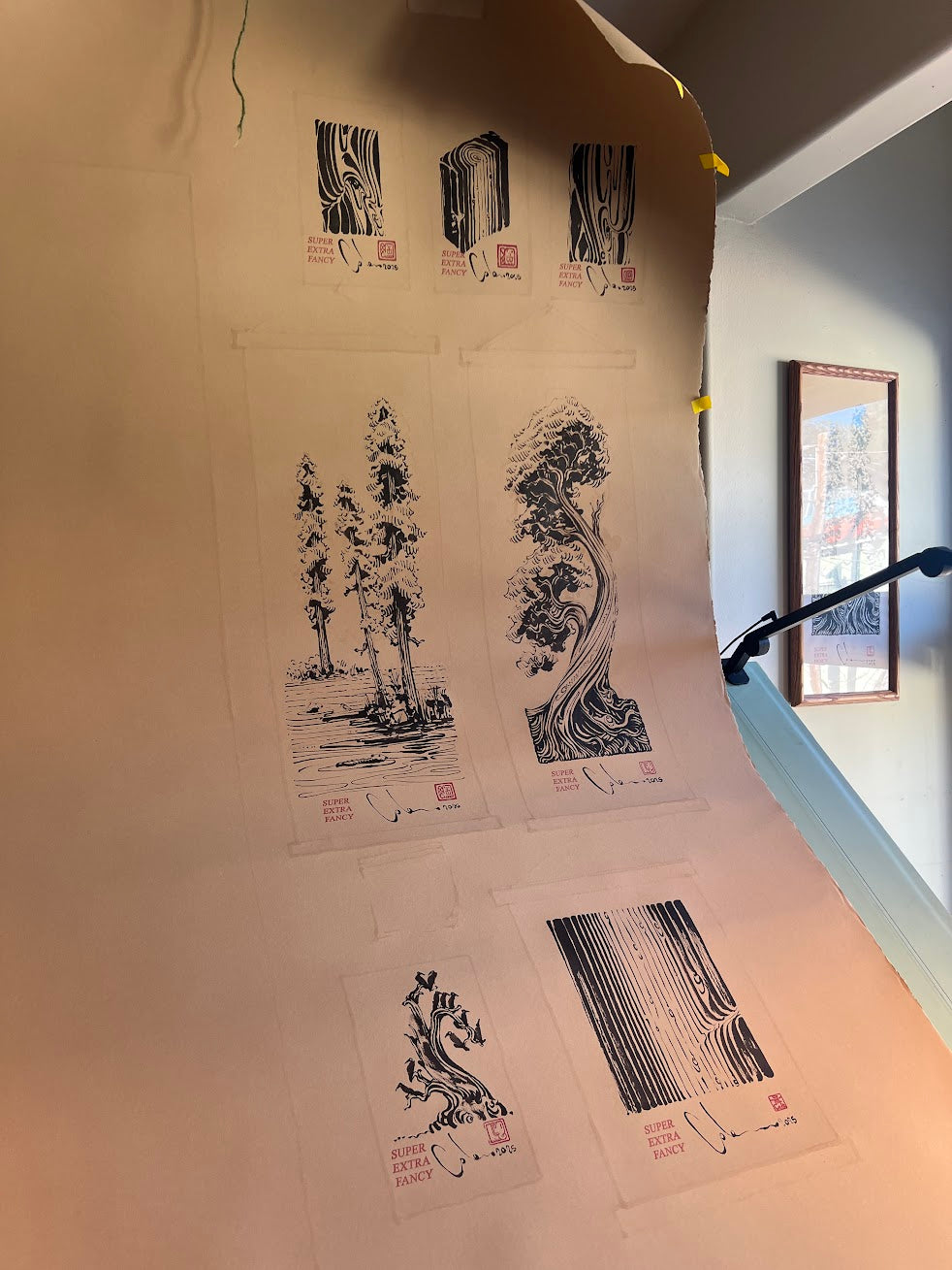 SXL. #7000 MILESTONE DRAWING (50x72") Drawings of Drawings !!!