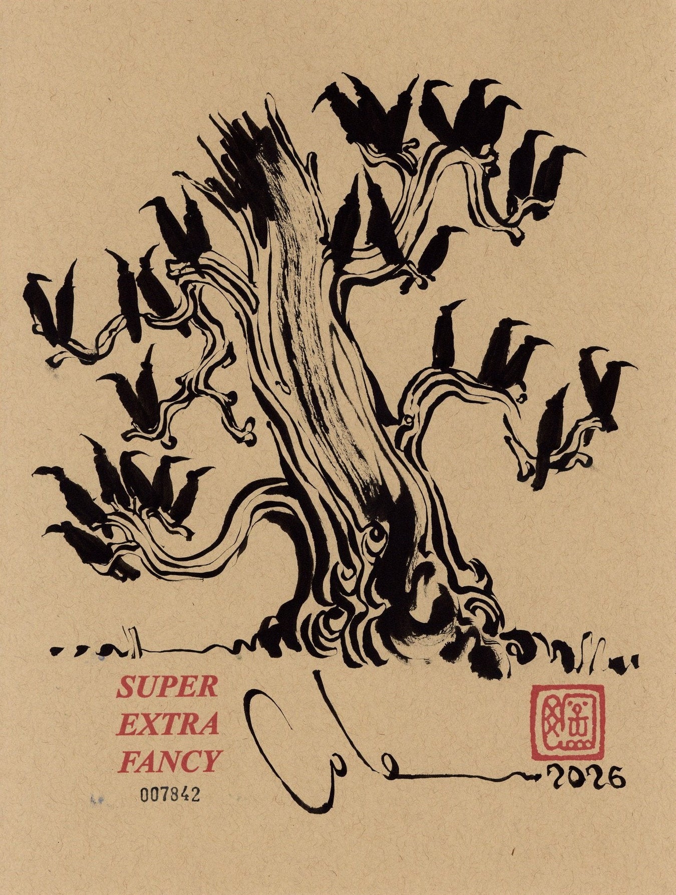 Small Drawing (9x12") SXF Original Artwork