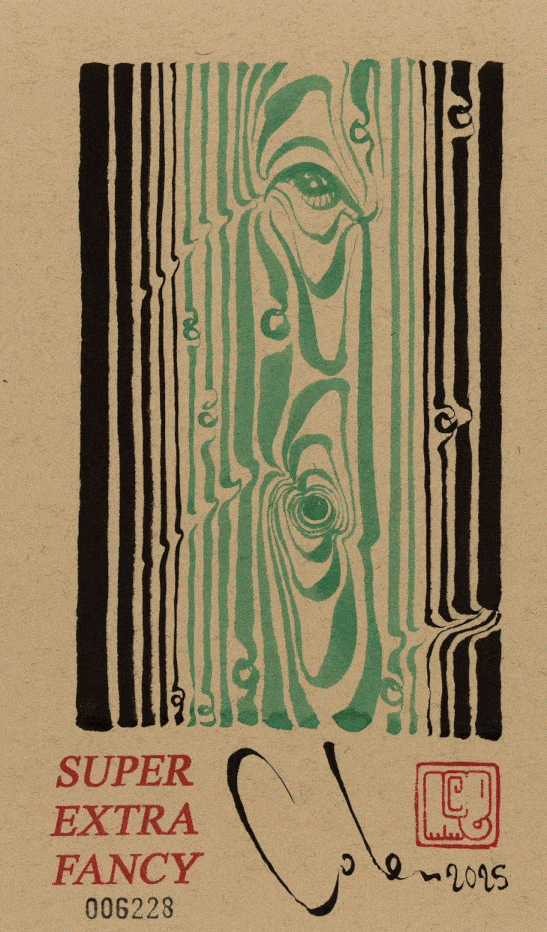 XS Fancy Drawing (5x8.5") Artist Choice Hand-Made Art !!!