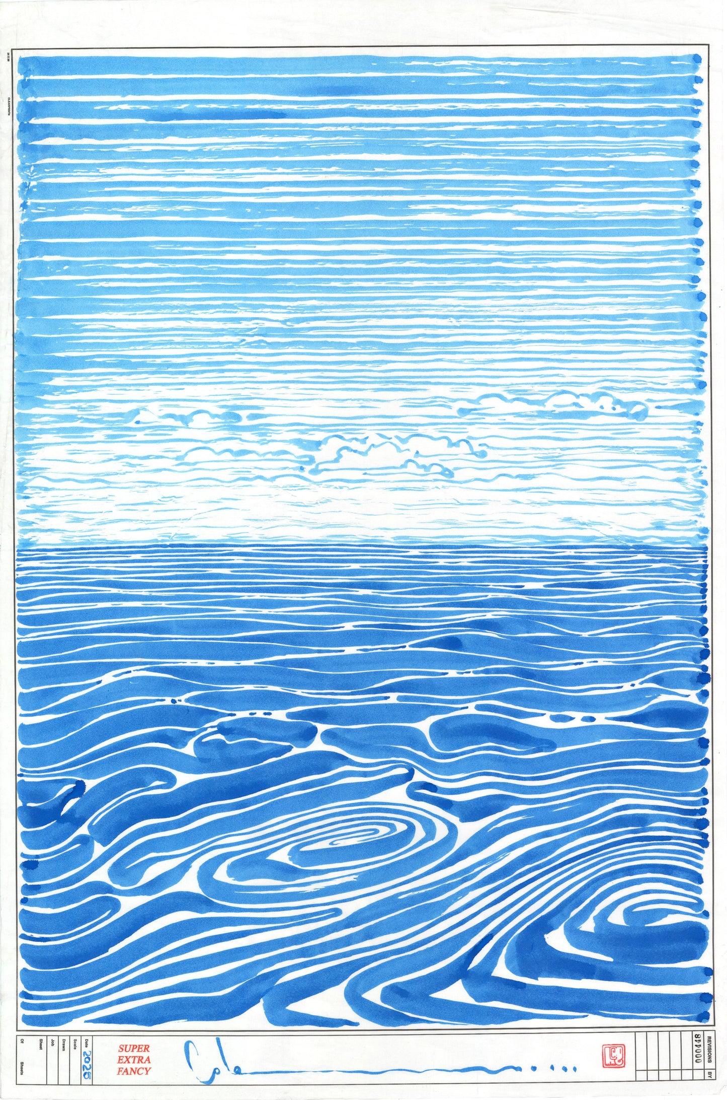 24x36" Water