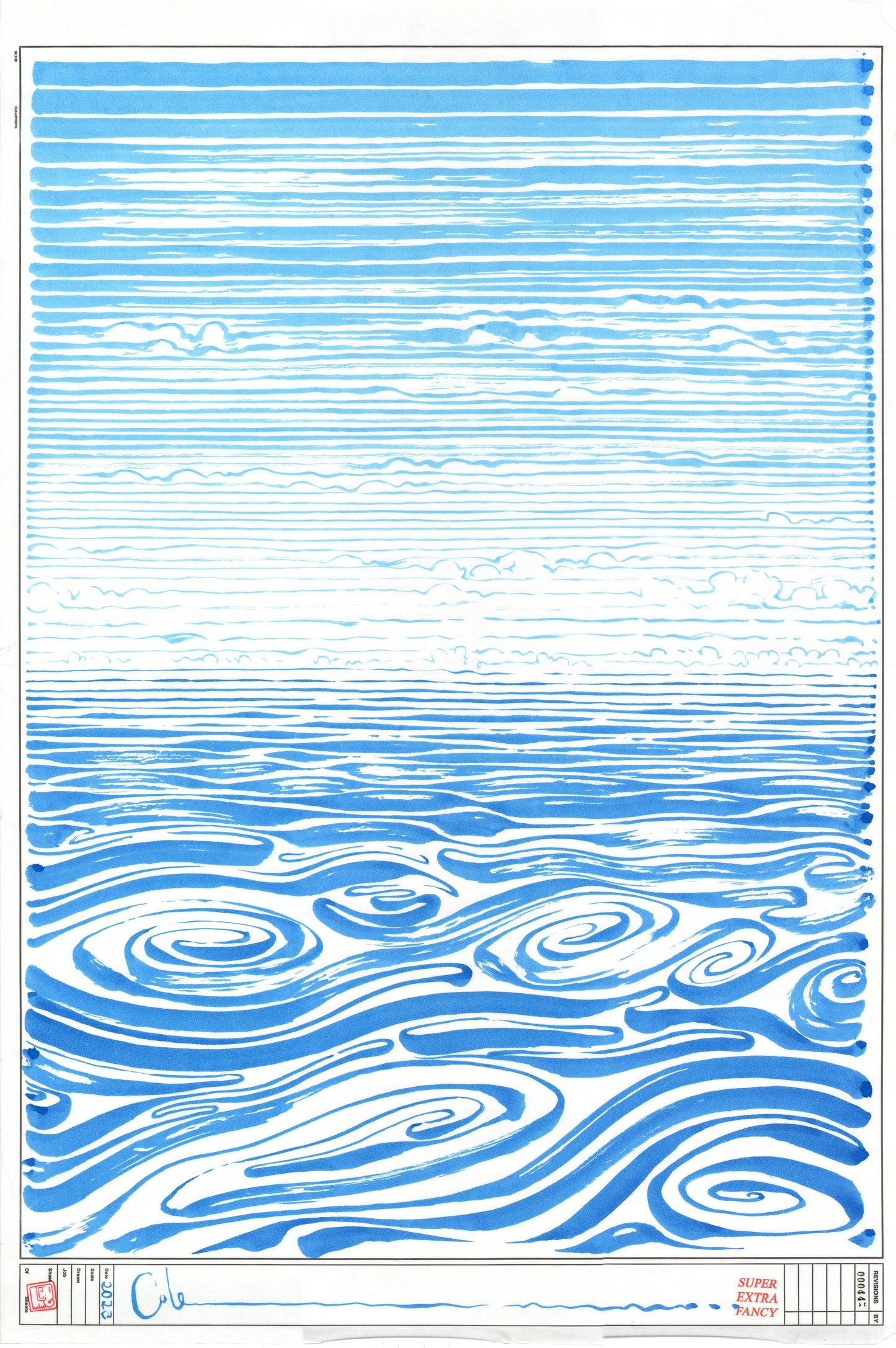 24x36" Water