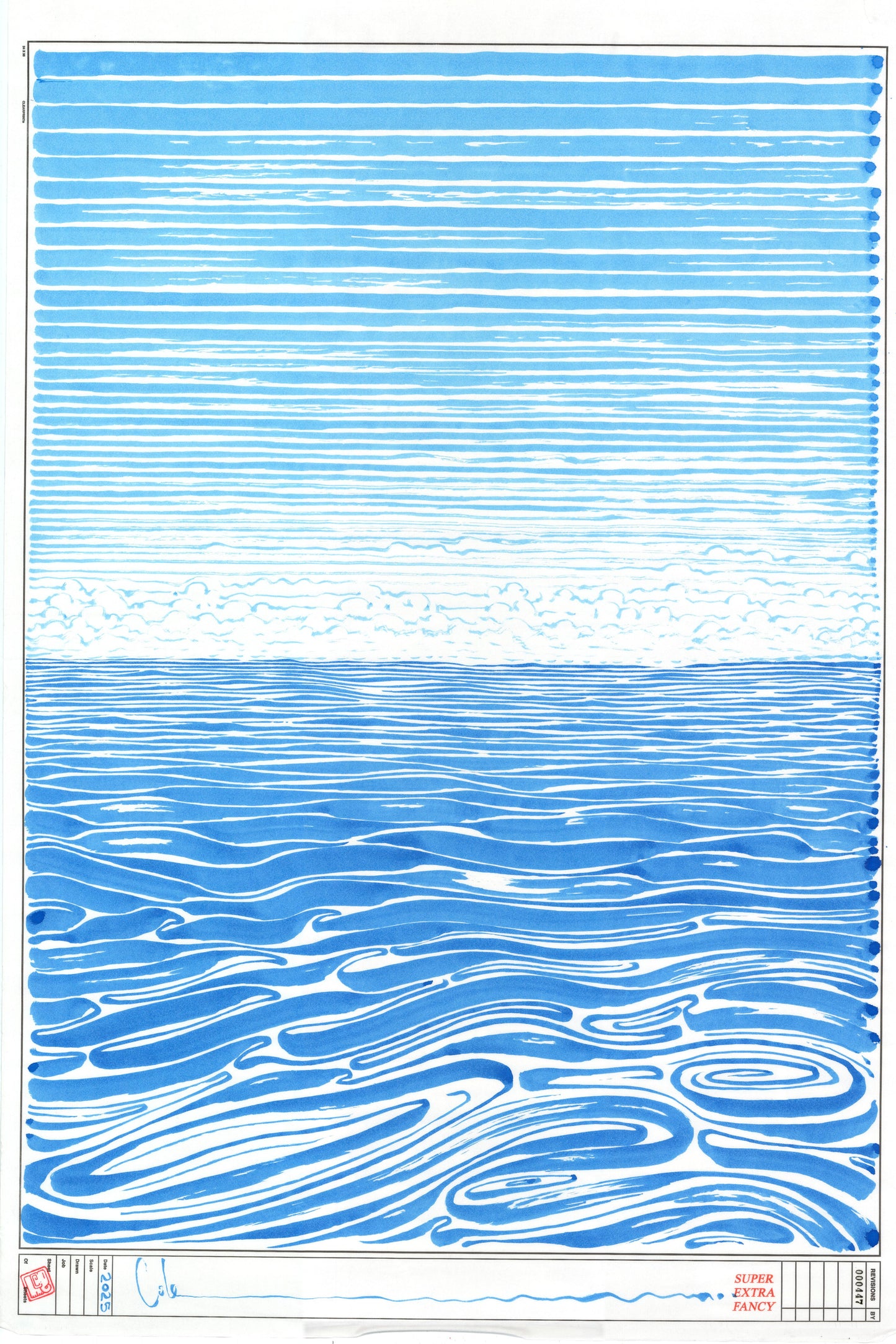 24x36" Water