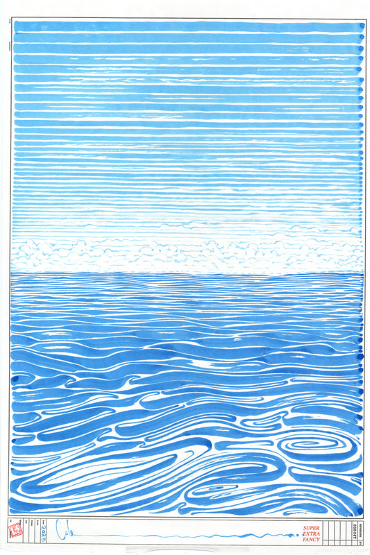 L. Water (24x36") Hand-Drawn to Order !!!