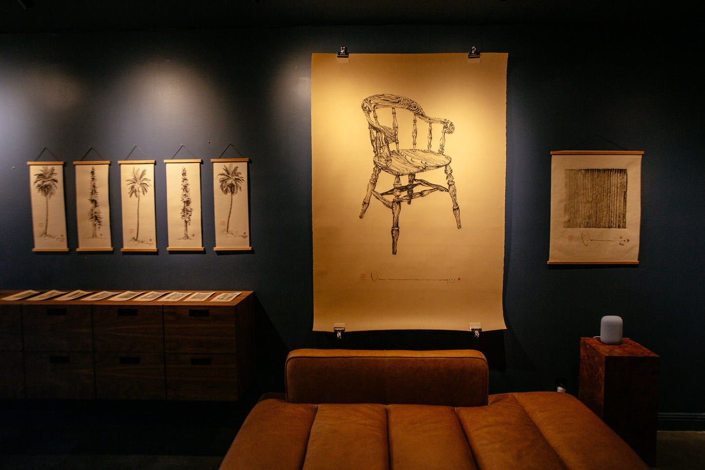 50 x 72" MILESTONE DRAWING #3000 WOODEN CHAIR