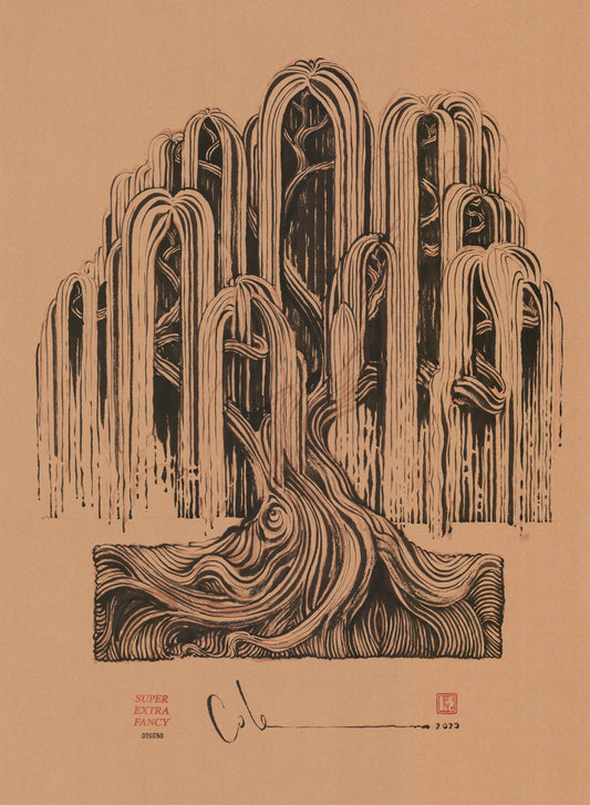 L. Willow Tree (22x30") Hand-Drawn to Order !!!