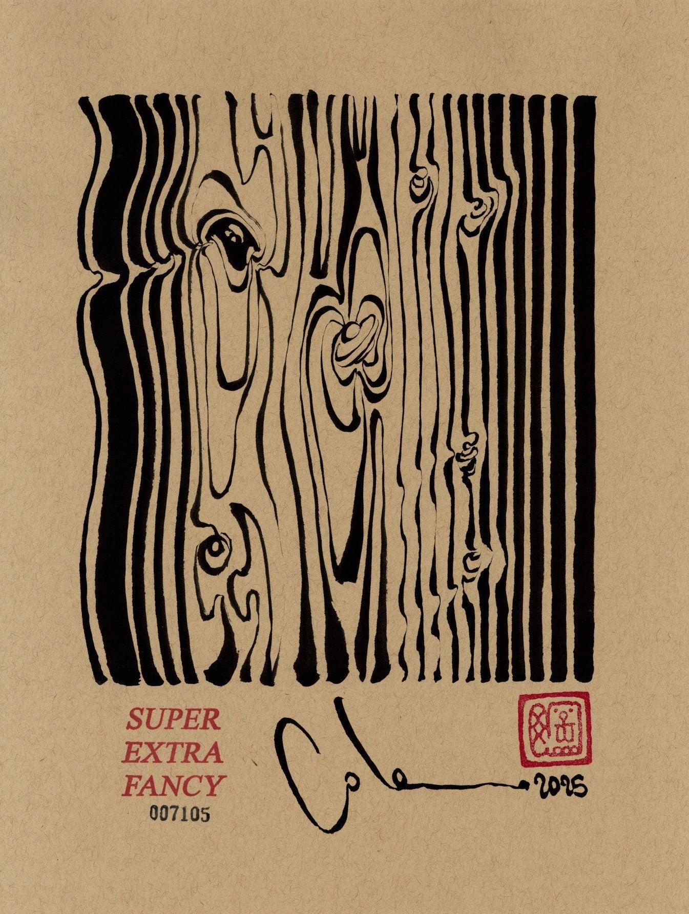 Small Drawing (9x12") SXF Original Artwork