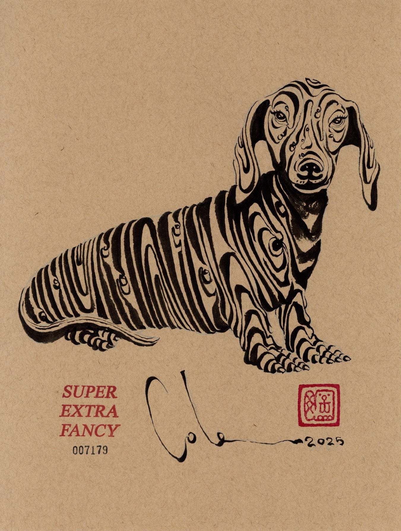 Small Drawing (9x12") SXF Original Artwork