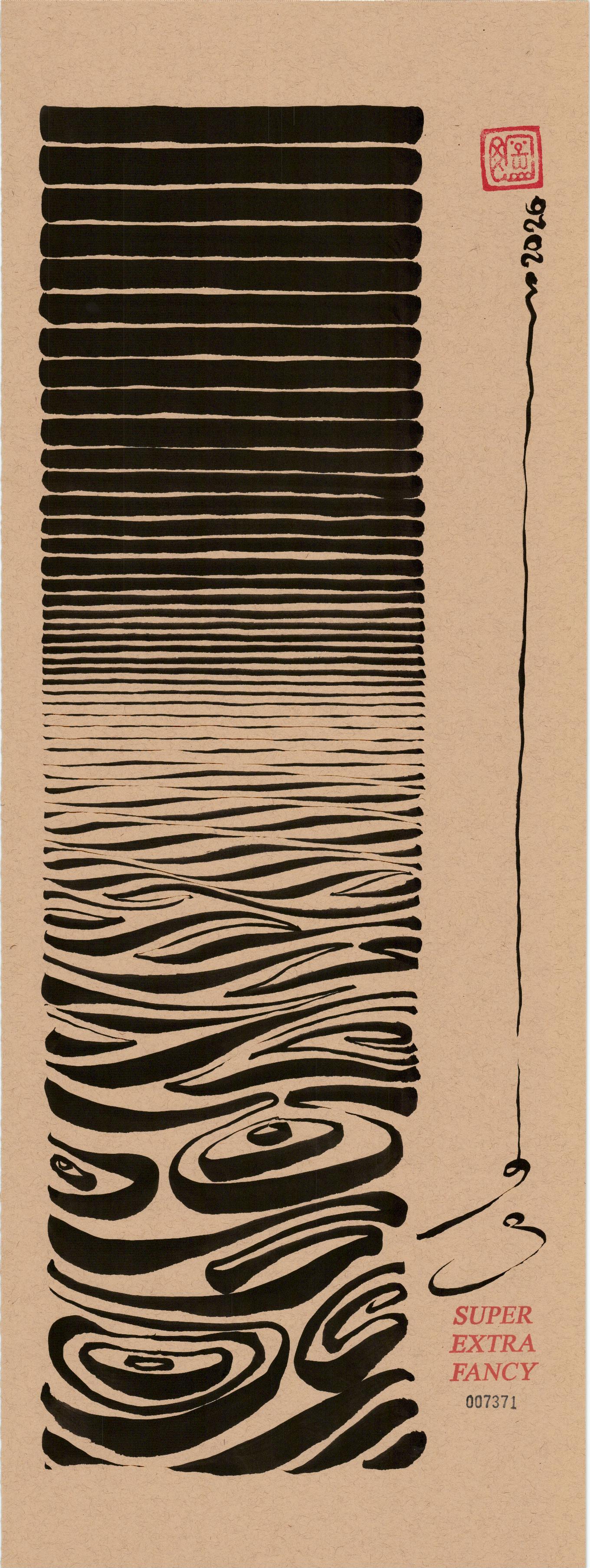 Medium Drawing (9x24") SXF Original Artwork