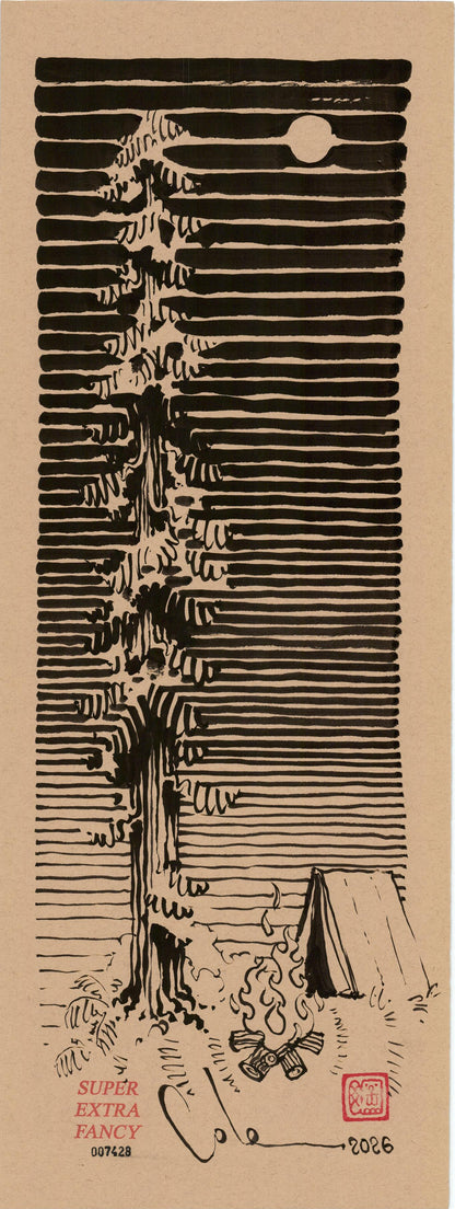 Medium Original Drawings (9x24") · Pick a Number