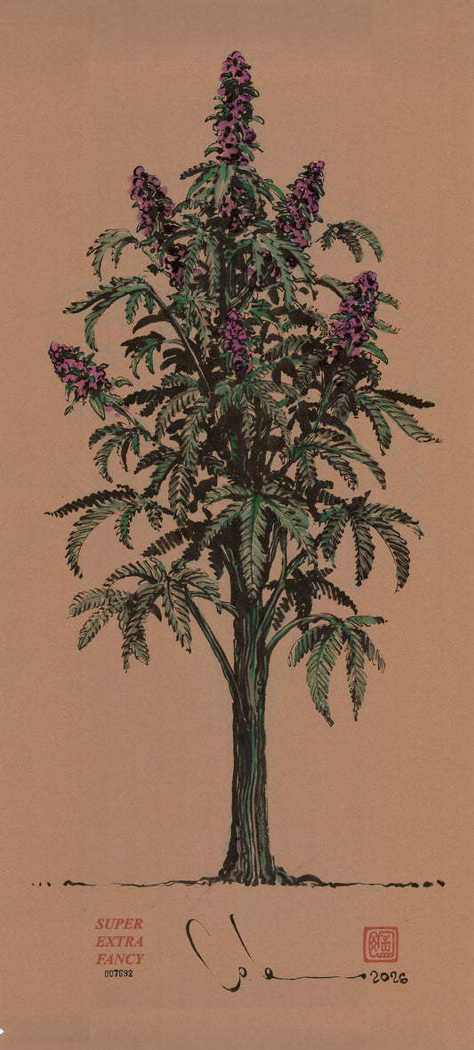 Pink Jesus #7692 (14x30") SXF Original Drawing