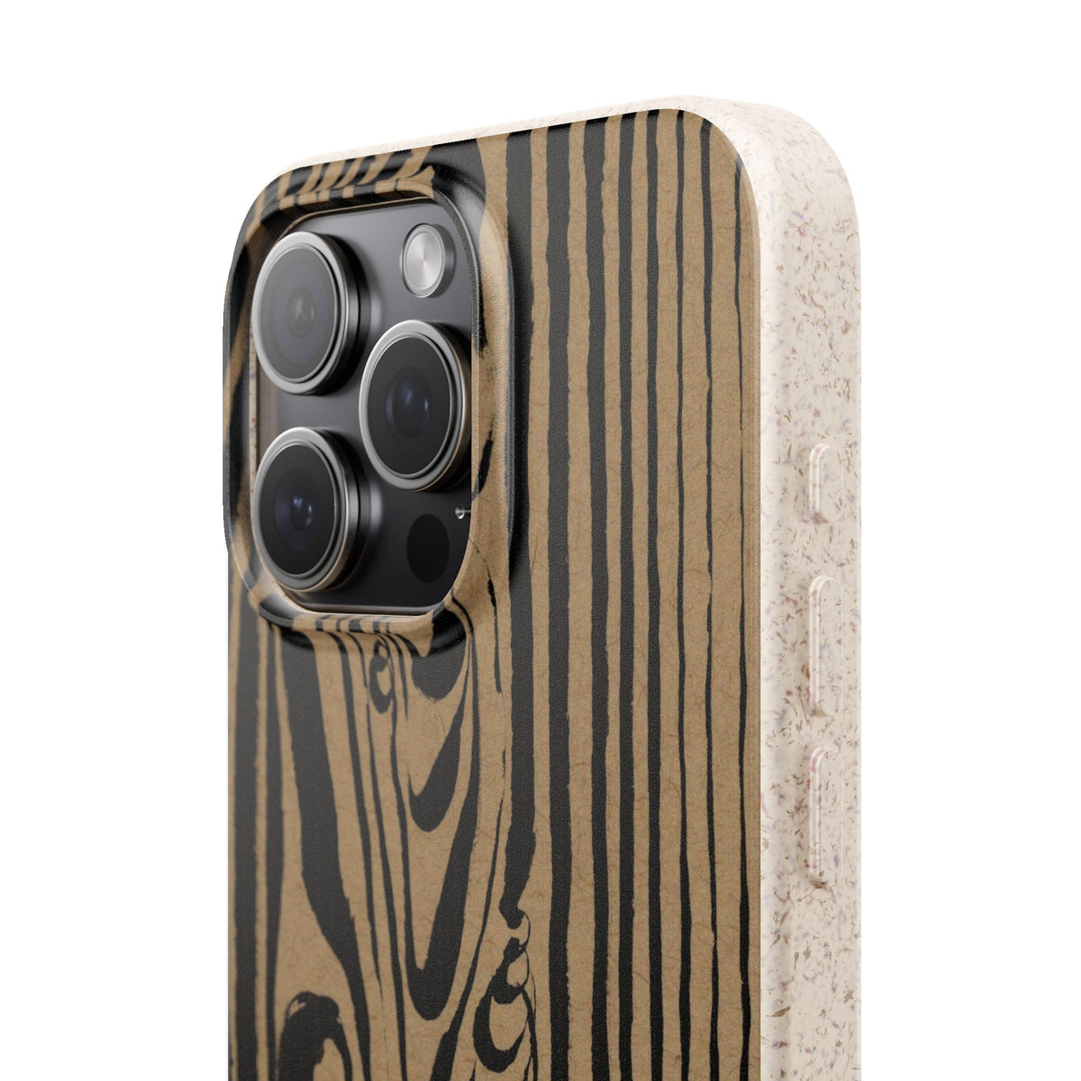 Low Eye Wood Grain Phone Case — Biodegradable