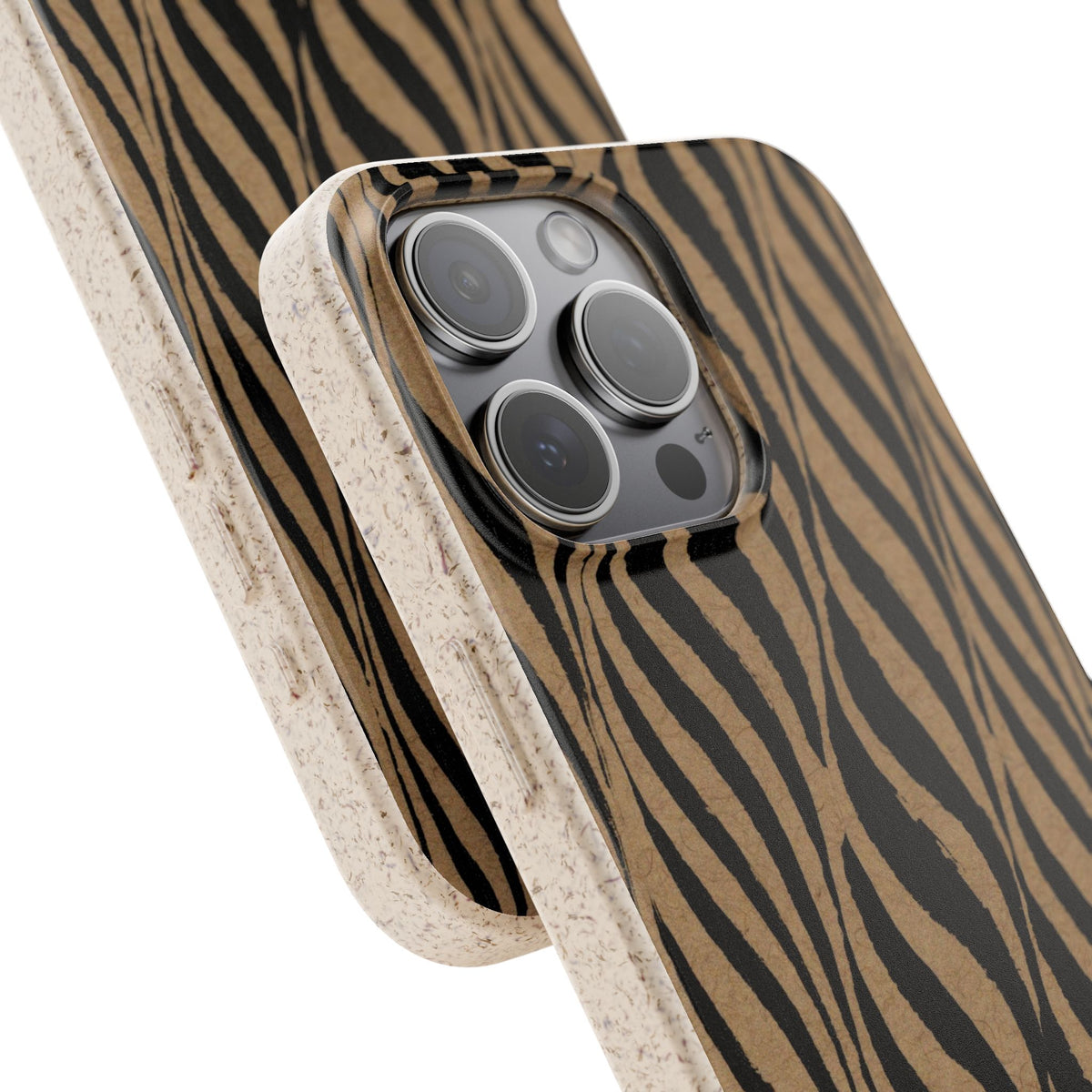 Wavy Wood Grain Phone Case — Biodegradable