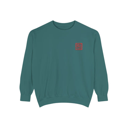 Fancy Stamp Crewneck — Embroidered
