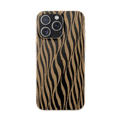 Wavy Wood Grain Phone Case — Biodegradable