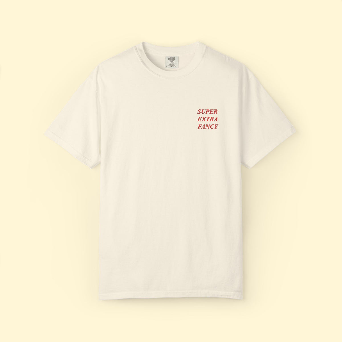 Fancy Wordmark Tee — Embroidered
