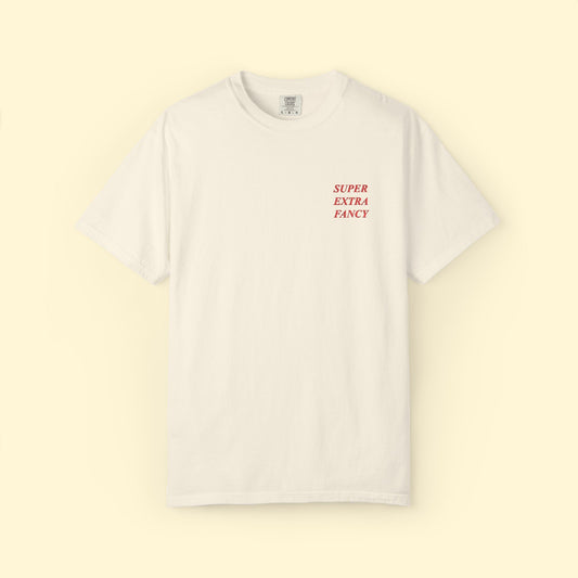 Fancy Wordmark Tee — Embroidered
