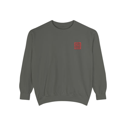 Fancy Stamp Crewneck — Embroidered