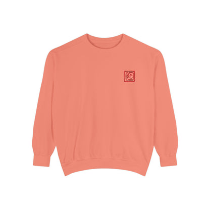 Fancy Stamp Crewneck — Embroidered