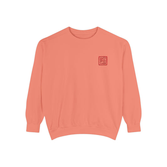 Fancy Stamp Crewneck — Embroidered