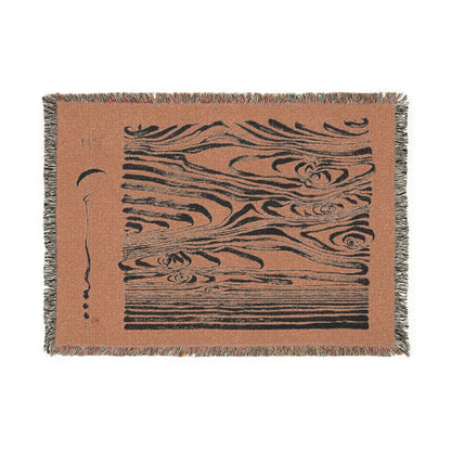 Wood Grain Woven Blanket, Woven to Order