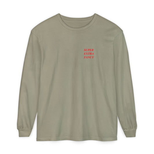 Fancy Lumberghini Long Sleeve — Sandstone