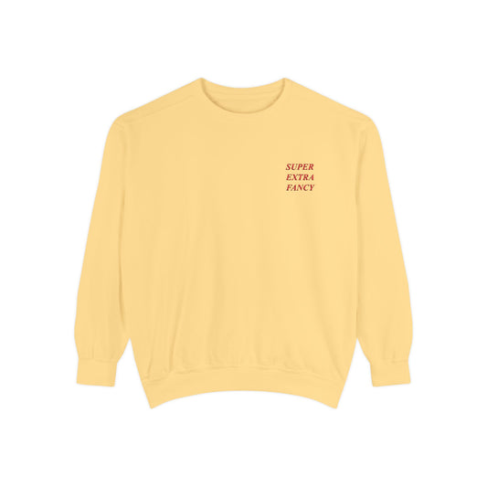 Fancy Wordmark Crewneck — Embroidered