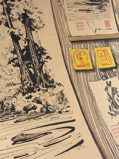 SXL. #7000 MILESTONE DRAWING (50x72") Drawings of Drawings !!!