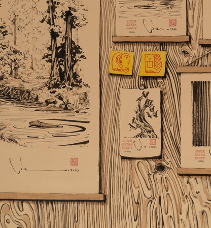 SXL. #7000 MILESTONE DRAWING (50x72") Drawings of Drawings !!!