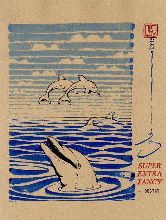 S. Drawing (9x12") Hanging Frame Included !!!