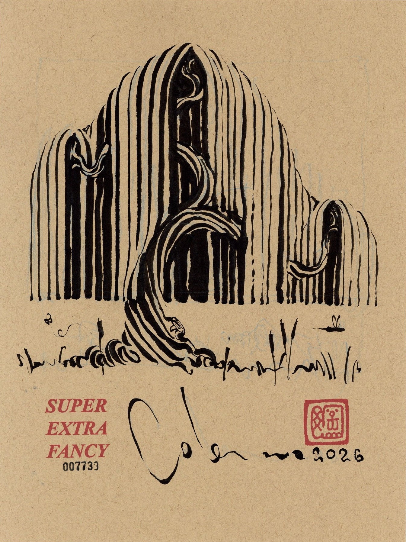 Small Drawing (9x12") SXF Original Artwork