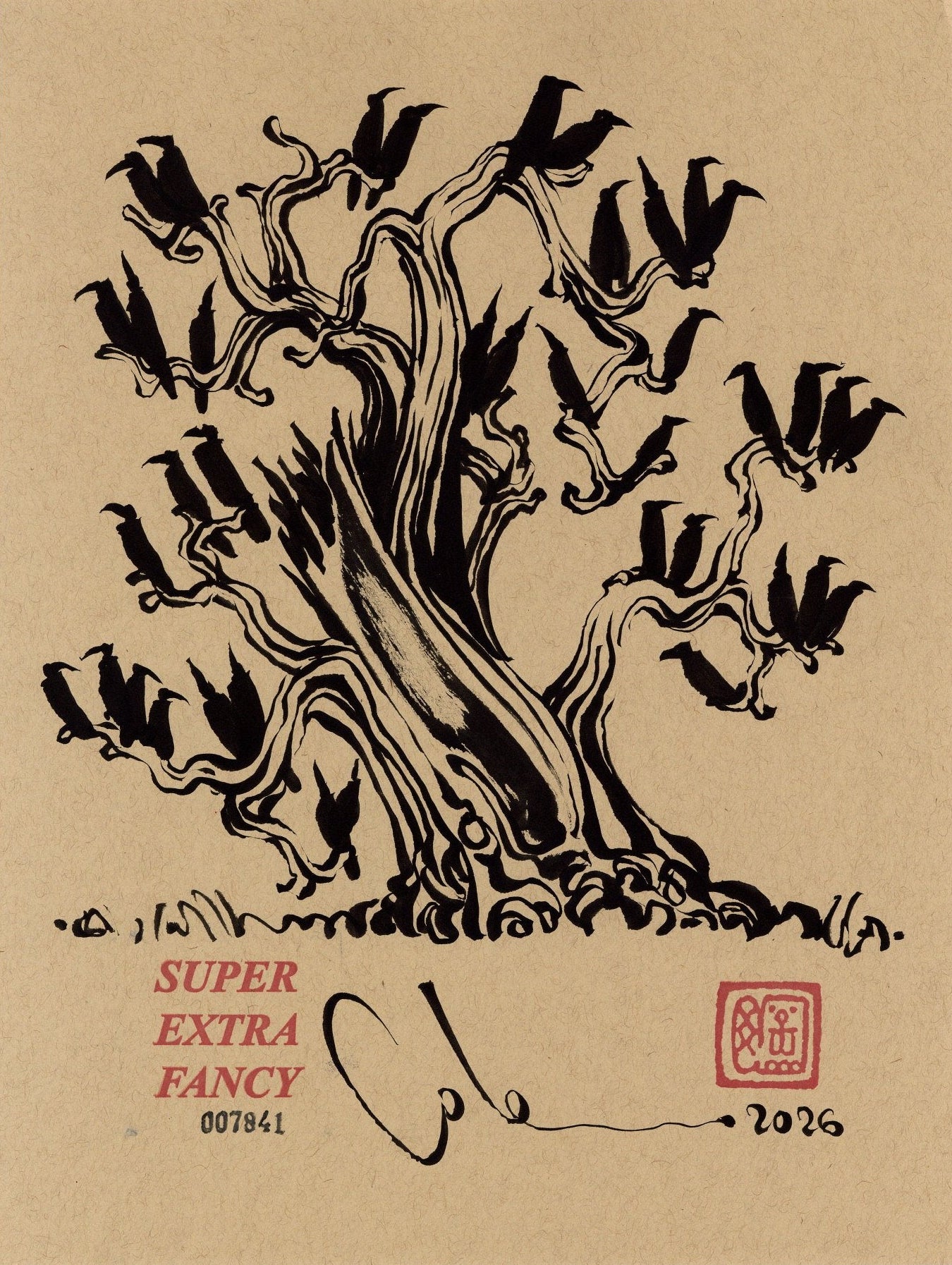 Small Drawing (9x12") SXF Original Artwork