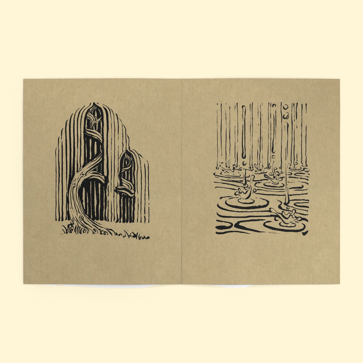 Coloring Book #1 (Kraft), inside spread