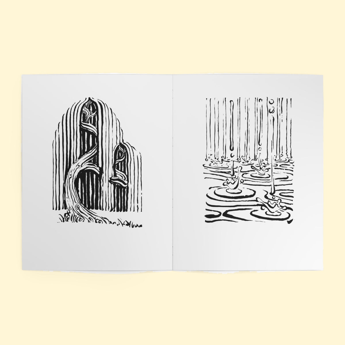 Coloring Book #1 (White), inside spread