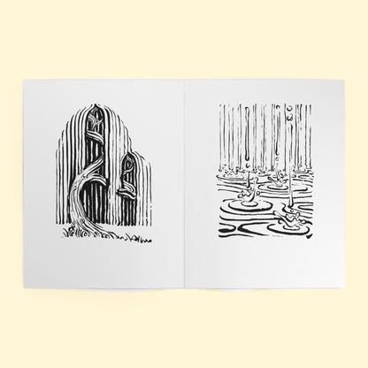 Coloring Book #1 (White), inside spread