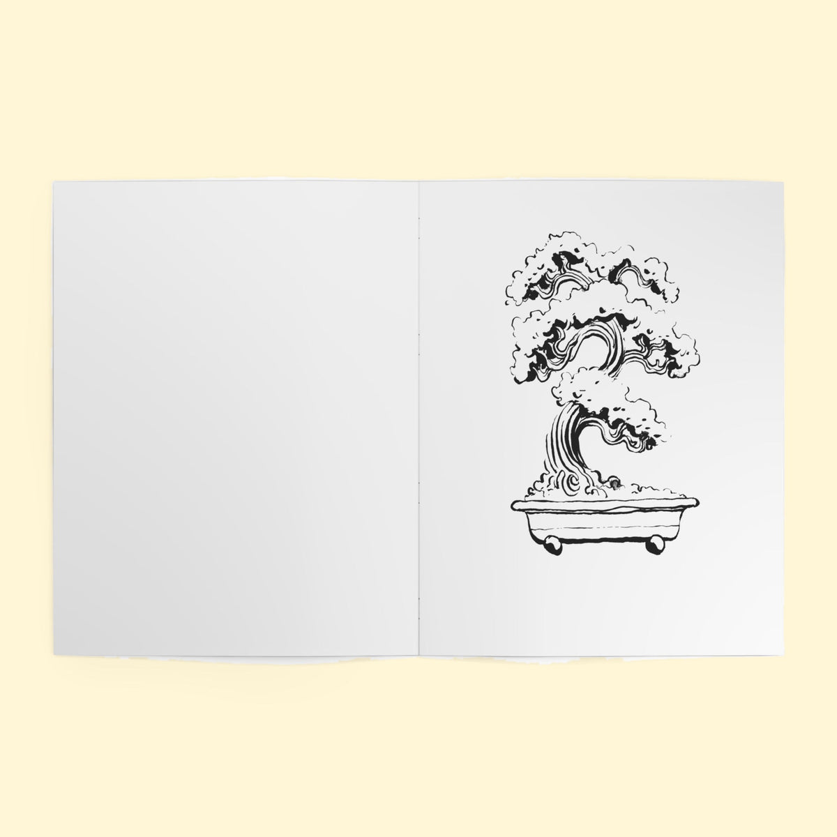 Coloring Book #1 (White), inside spread