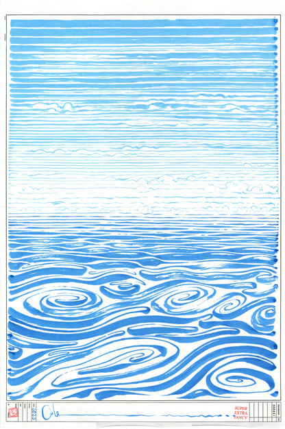 L. Water (24x36") Hand-Drawn to Order !!!