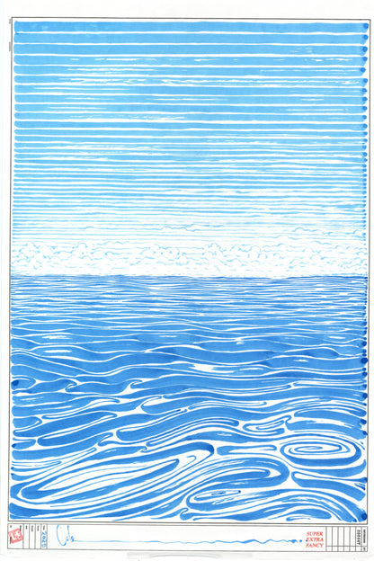 L. Water (24x36") Hand-Drawn to Order !!!